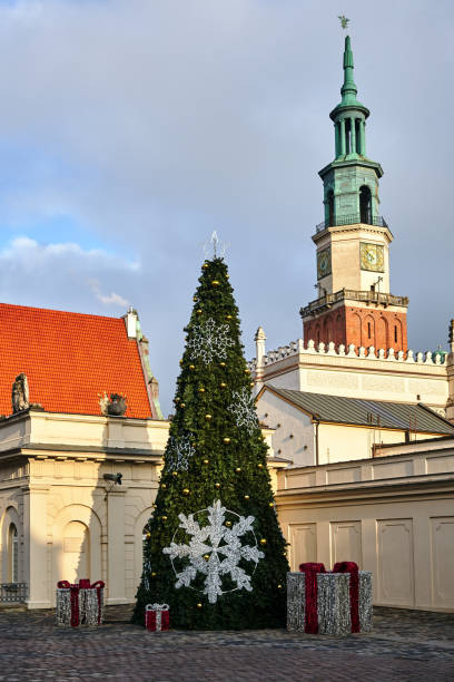 istock the christmas tree and tower of town hall 1292086309