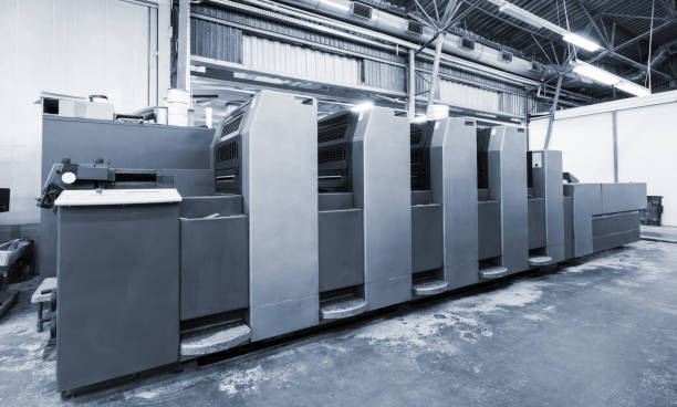 istock The equipment for a press in a modern printing house 1292093250