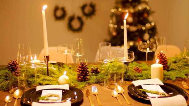 istock The table of a festive meal 1292096540