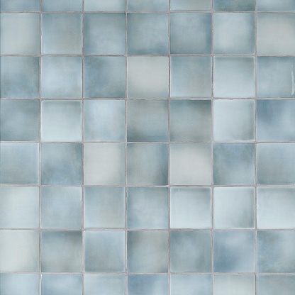 Seamless ceramic small square mosaic tile texture