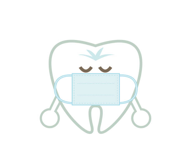 istock Tooth character illustration. Dentist . dental clinic 1292102796