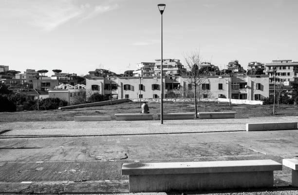 The Spanish Steps, trinitA  dei monti, Italy, Black and White shot with SONY DSC A900 Full frame
