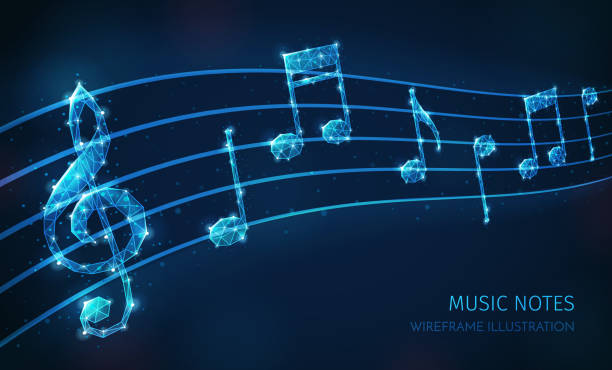istock 1903.i203.017.P.m004.c23.music media polygonal wireframe set_3 1292115966