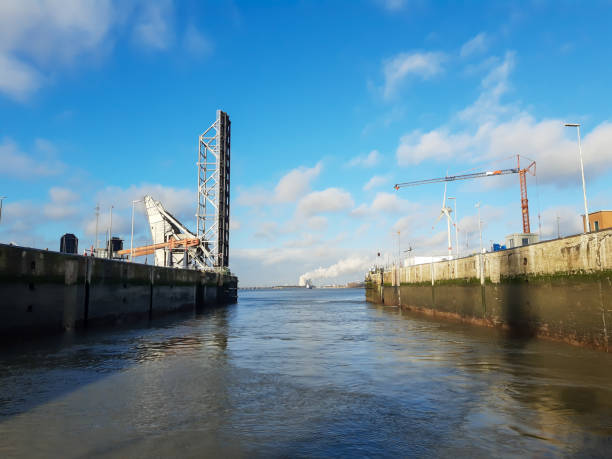 istock Canal in Antwerp. 1292119684
