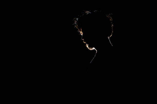 istock Colored silhouette of a man 1292123179
