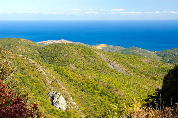istock Crimean mountains at the sunny summer day. 1292132800