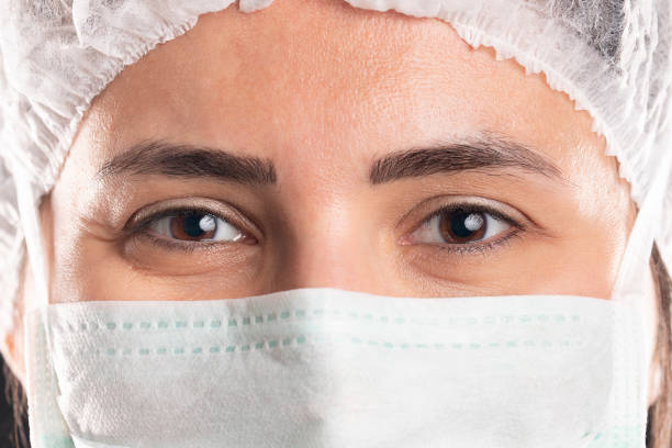 istock Healthcare worker is looking at camera. 1292139983