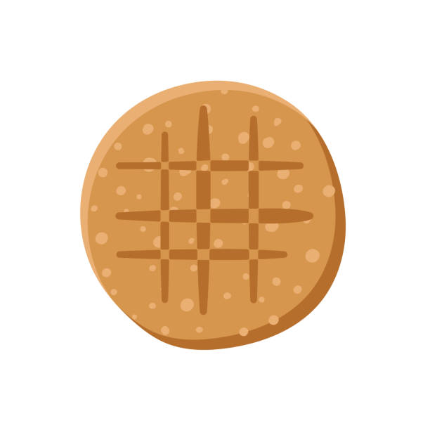 hausgemachte erdnussbutter cookie - cookie sugar oatmeal isolated stock-grafiken, -clipart, -cartoons und -symbole