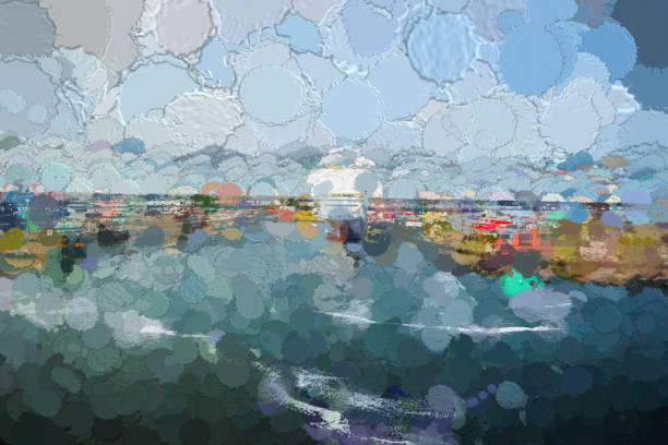 Beautiful Seascape on a Summer Day