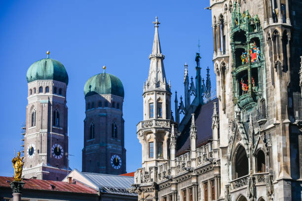 istock Details of Marientplatz in Munich Germany 1292166359