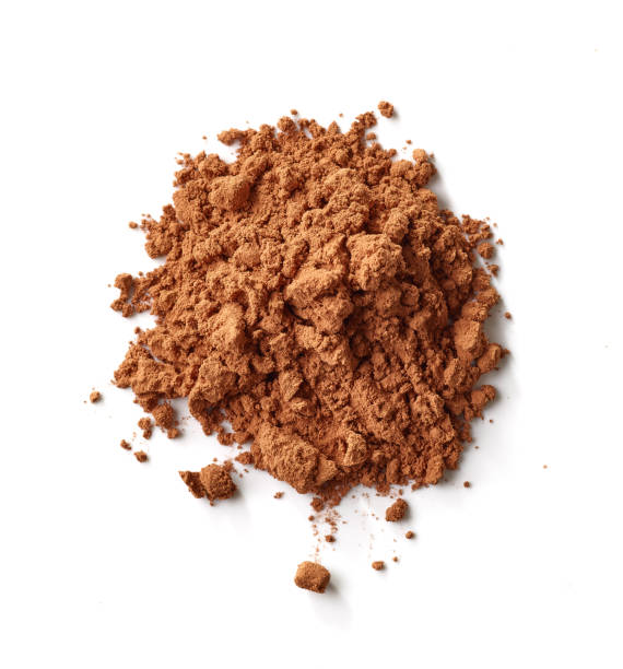 istock cocoa powder isolated on white 1292169560