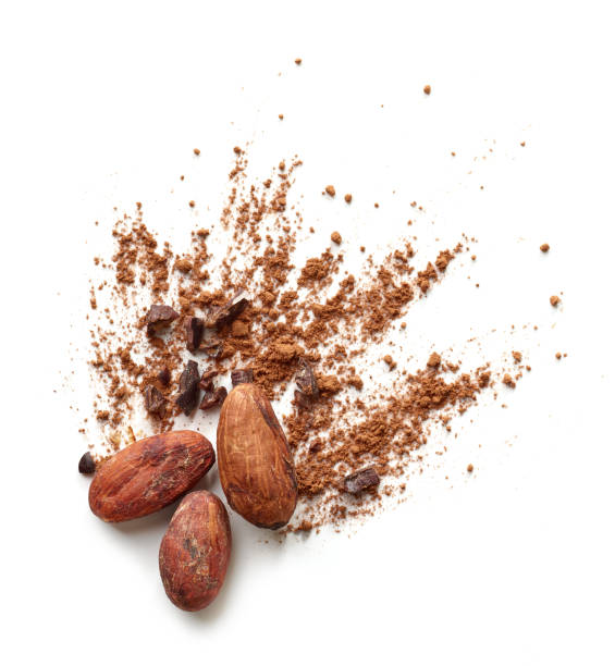 istock cocoa powder isolated on white 1292169590