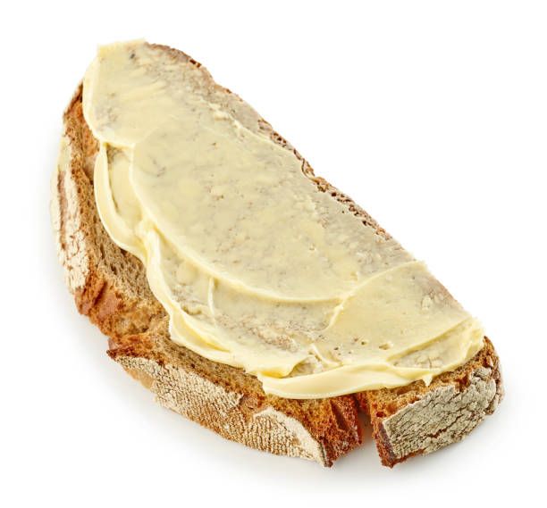 istock breakfast sandwich with butter isolated on white background 1292171175