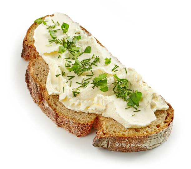 istock breakfast sandwich with cream cheese and chopped herbs isolated on white background 1292171176