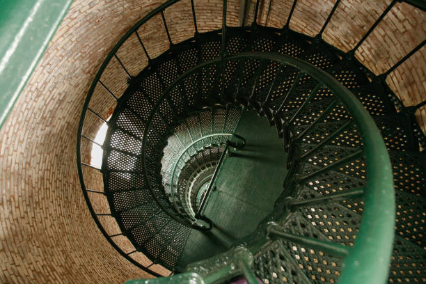 Spiral Staircase stock photo