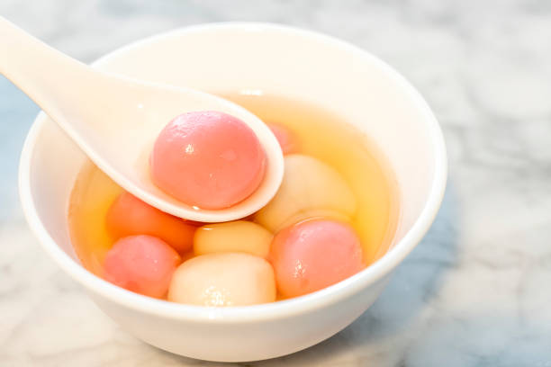 istock Bowl of Chinese TangYuan dumpling dessert 1292178477