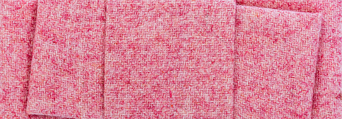 Pink knitted texture