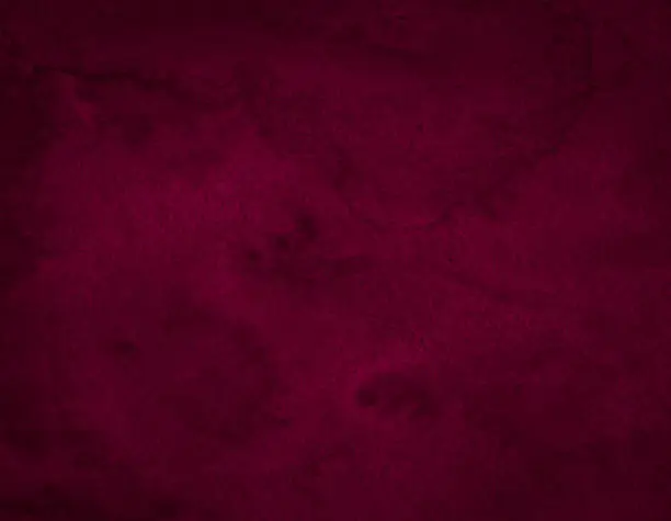 Burgundy Watercolor patchy background, with natural spots and stains. Ideas for creativity.