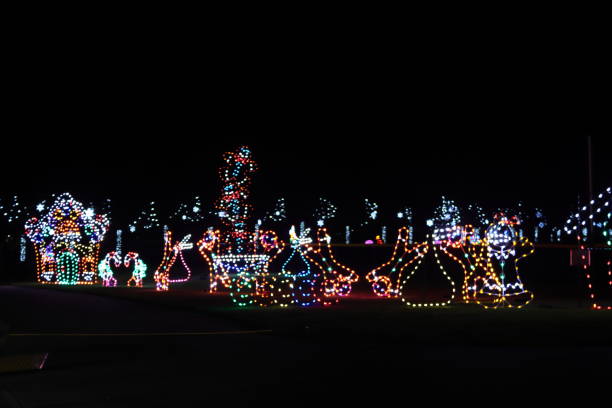 istock Outdoor Holiday Lights display 1292195776