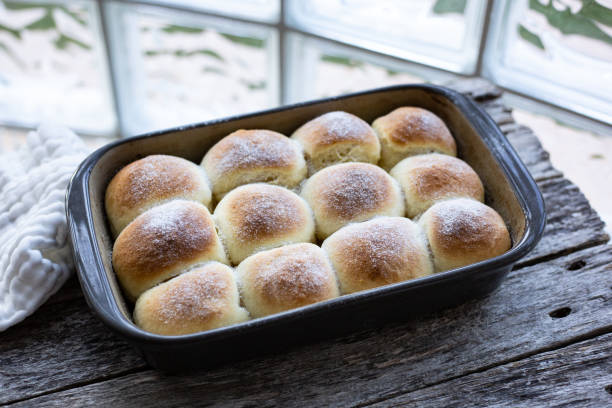 istock Buchteln - Sweet buns baked 1292200515