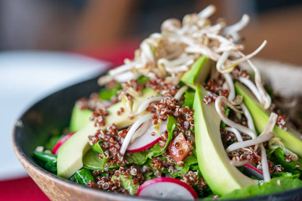 istock Traditional Avocado Salad with quinoa 1292201956