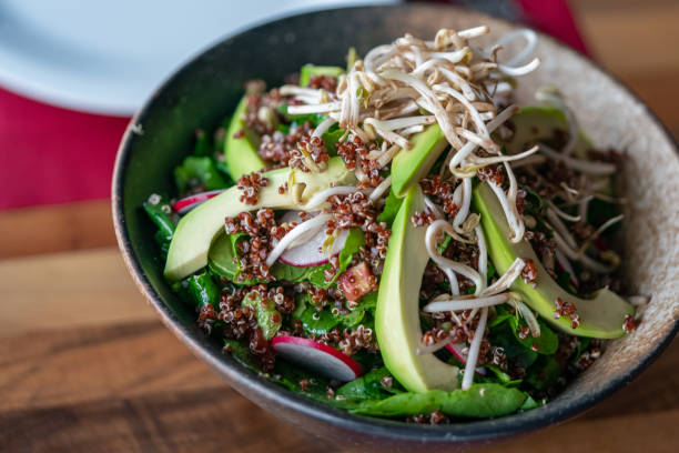 istock Traditional Avocado Salad with quinoa 1292202992