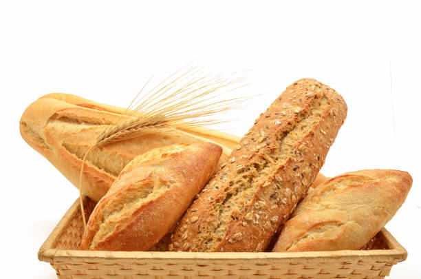 istock Composition of basket with different types of bread 1292203965