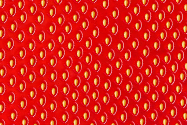 Fresh Strawberry texture close up background