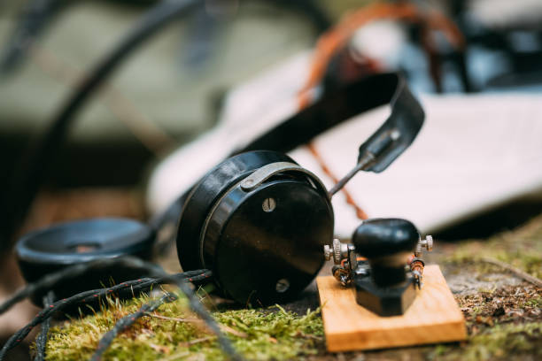 istock Close-Up Of Old Headphones 1292209938