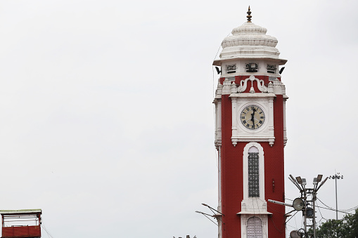 Clock tower (Ghanta Ghar), Haridwar, Uttarakhand, India.