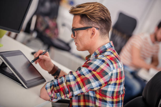 istock Using a tablet device to expedite on pressing tasks at the workplace 1292231660