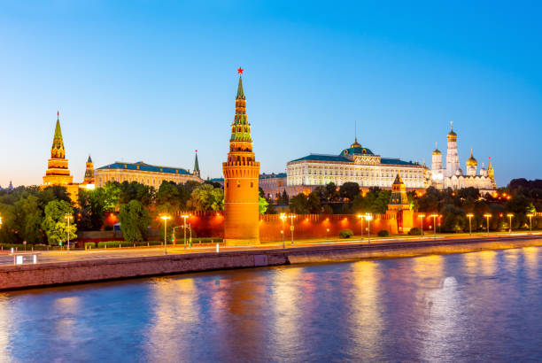 istock Moscow Kremlin at sunset, Russia 1292236529