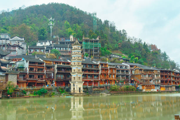 Attractions in Phoenix Ancient City, China