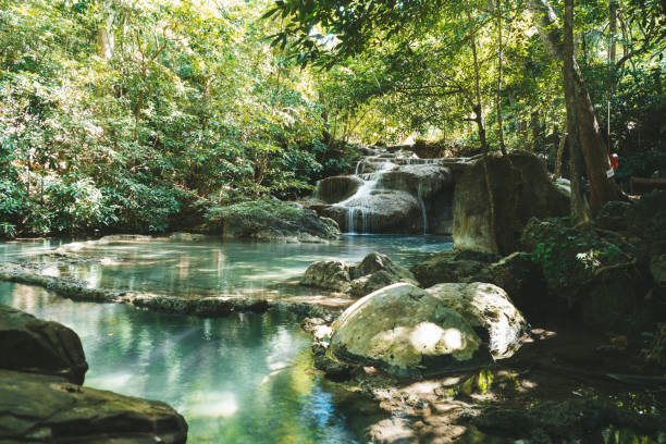 istock Erawan waterfall National Park Kanjanaburi 1292245751