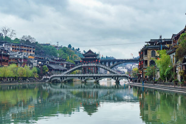 istock Attractions in Phoenix Ancient City, China 1292245843