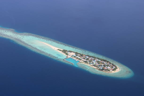 istock Seaplane flight to Rangali Island, Maldives 1292245948