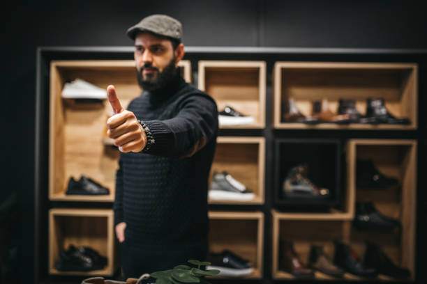 istock Proud shoes owner 1292248897