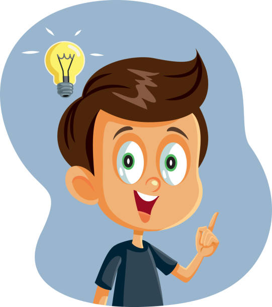 Little Boy Having A Clever Idea Stock Illustration - Download Image Now - Child, Genius, Contemplation - iStock Little Boy Having A Clever Idea Stock Illustration - Download Image Now - Child, Genius, Contemplation - iStock