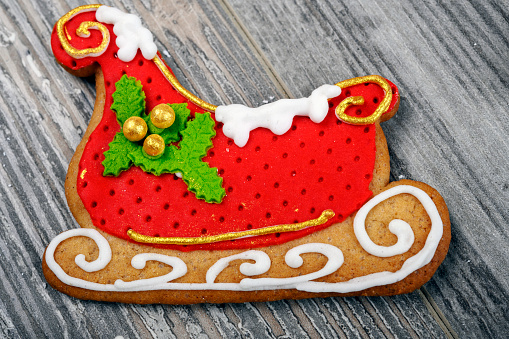Santa Sleigh Cookies