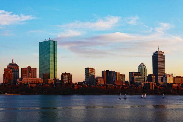 istock Boston, Massachusetts skyline at dusk 1292252700