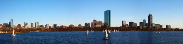 istock Panoramic view of the Boston, Massachusetts skyline 1292253692