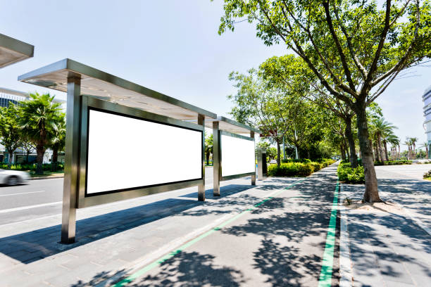 istock Blank billboard at the bus station 1292254147