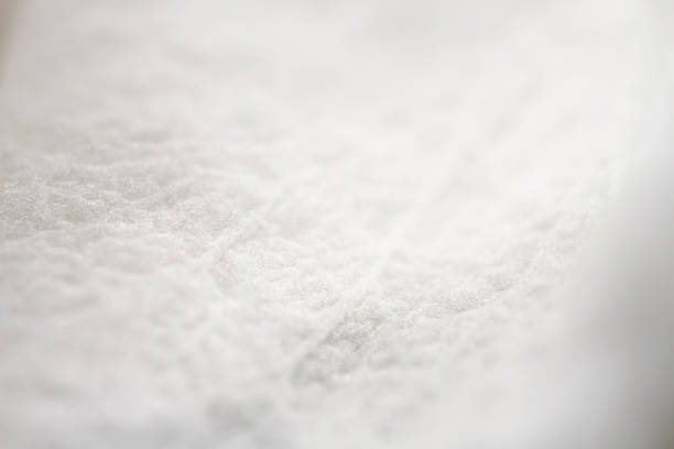 istock Extreme close up of white apple petal 1292257133