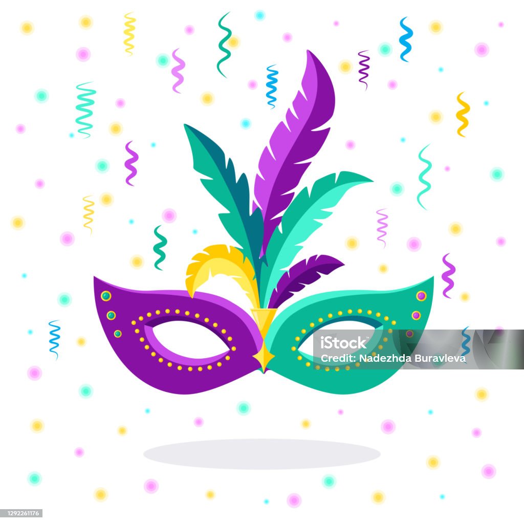 Vagabundo patrulla marco Ilustración de Máscara De Carnaval Con Plumas Aisladas Sobre Fondo Blanco Accesorios  Para Fiestas Mardi Gras Concepto De Festival De Venecia y más Vectores  Libres de Derechos de Máscara veneciana - iStock