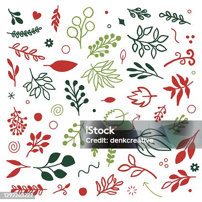 istock Christmas Holiday Seamless Pattern 1292263222