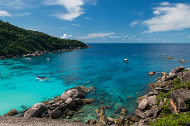 istock Top view of Similan island, Phang Nga 1292270070