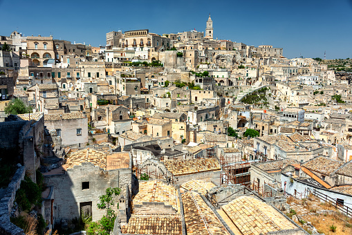 The Ancient town of Matera in southern Italy.
