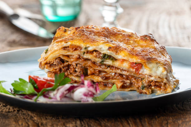istock portion of lasagna on a plate 1292279180