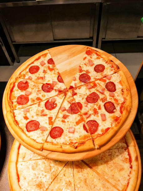 istock Tomato and Cheese Sausage Pizza Cooked Today 1292280055