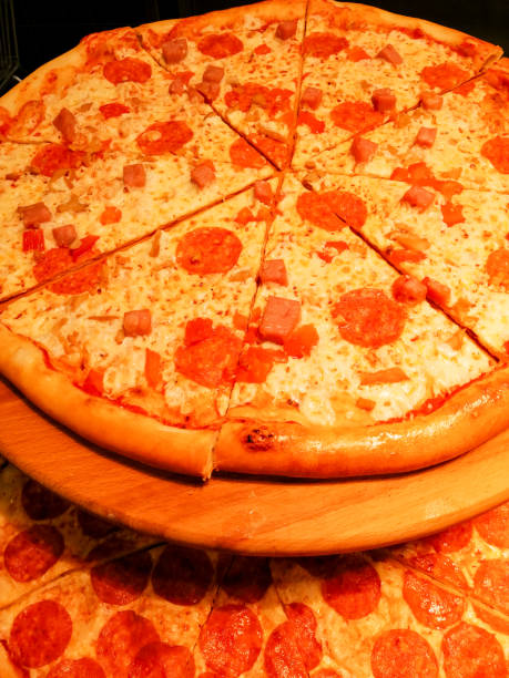 istock Tomato and Cheese Sausage Pizza Cooked Today 1292280378